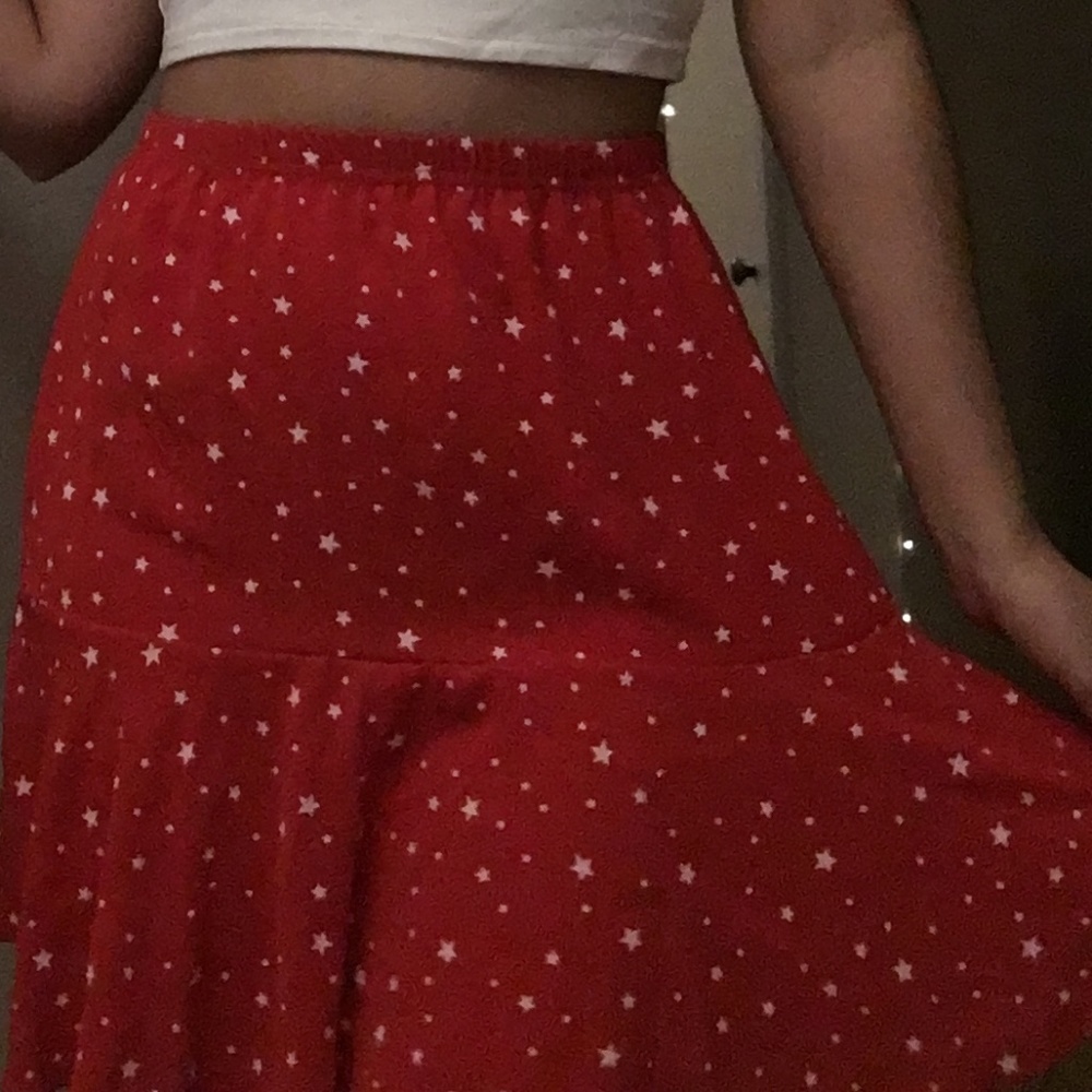 red skirt PLT
